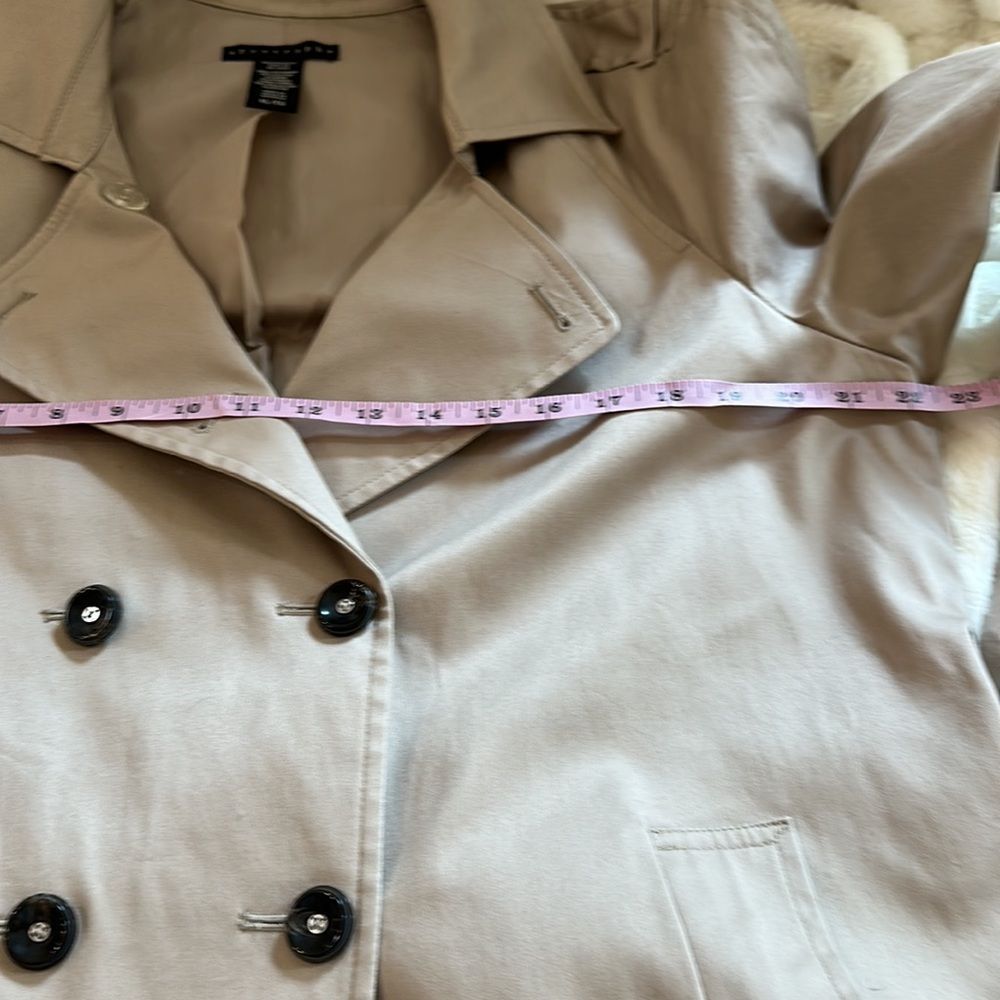 APOSTROPHE, SHORT TRENCH, size XL - Picture 3 of 11